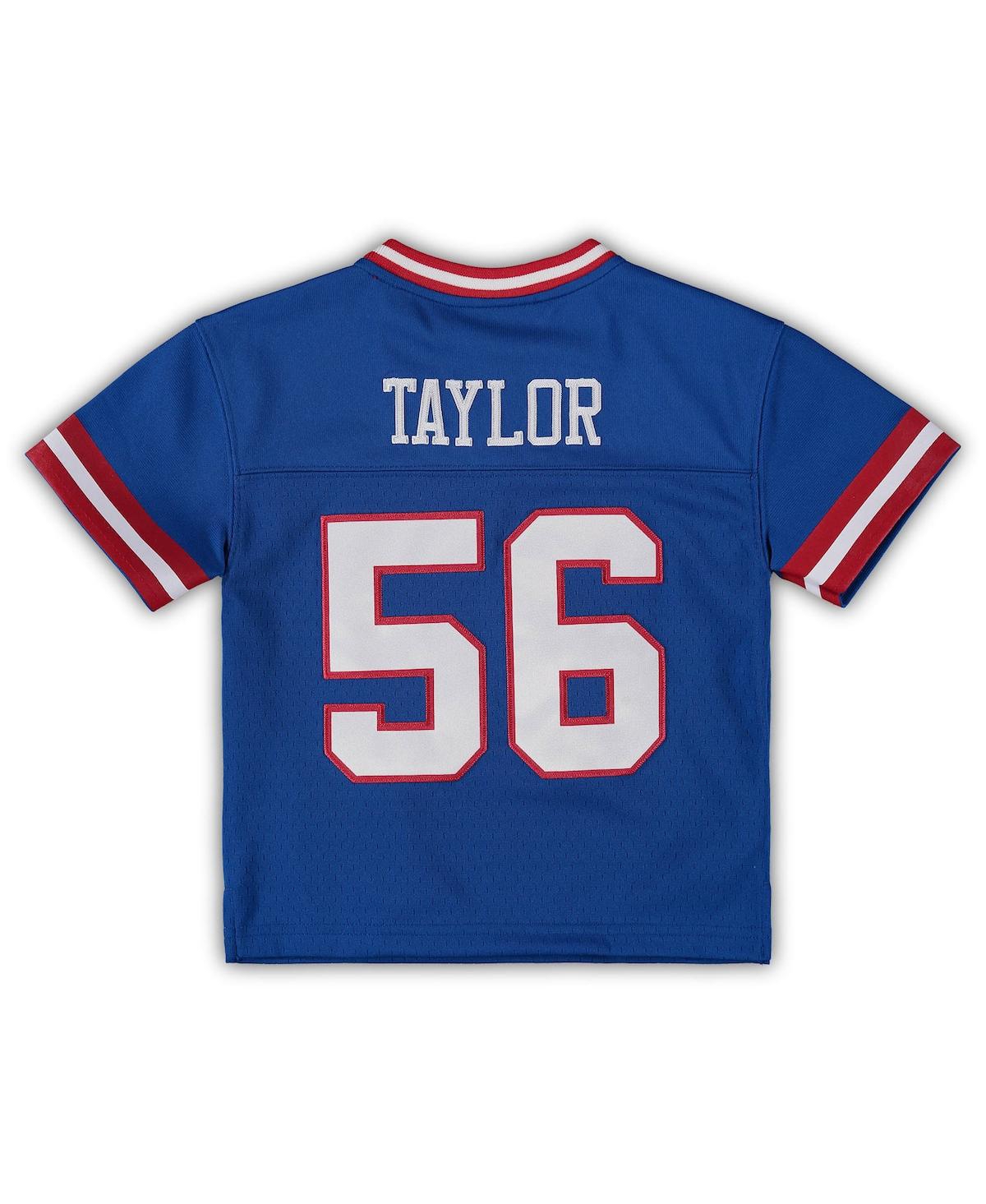 Toddler Boys and Girls Mitchell & Ness Lawrence TaylorNew York Giants 1986 Retired Legacy Jersey - Royal