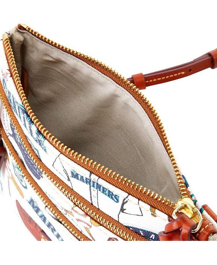 Dooney & Bourke Women's Seattle Mariners Game Day TripleZip Crossbody Purse Macy's