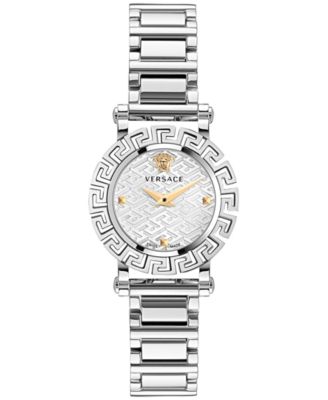 Versace - Women's Swiss Greca Glam Stainless Steel Bracelet Watch 30mm