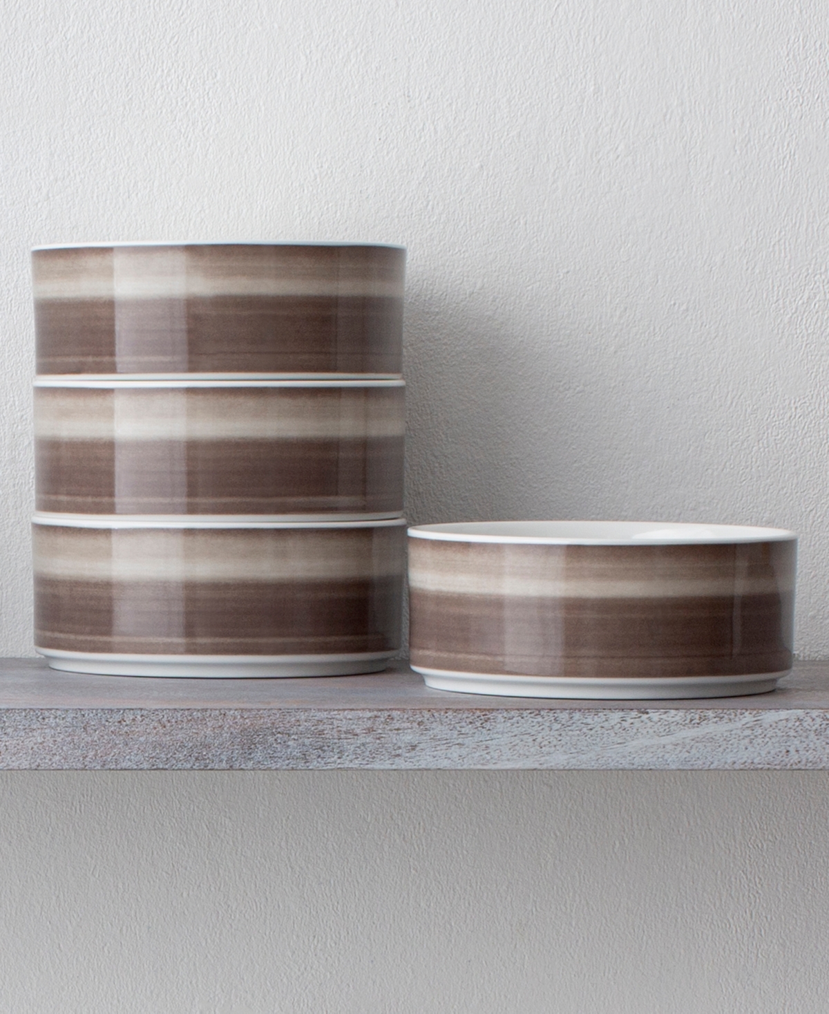 Noritake ColorStax Ombre Stax Cereal Bowls, Set of 4