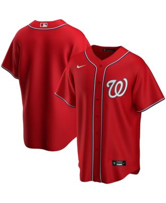 Youth Nike Red Washington Nationals Alternate Replica Team Jersey