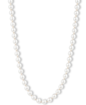 image of Anne Klein Blanc Imitation Pearl Collar Necklace