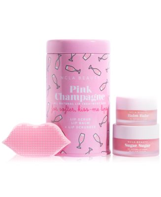 NCLA Beauty 3-Pc. Pink Champagne Lip Treatment Set - Macy's