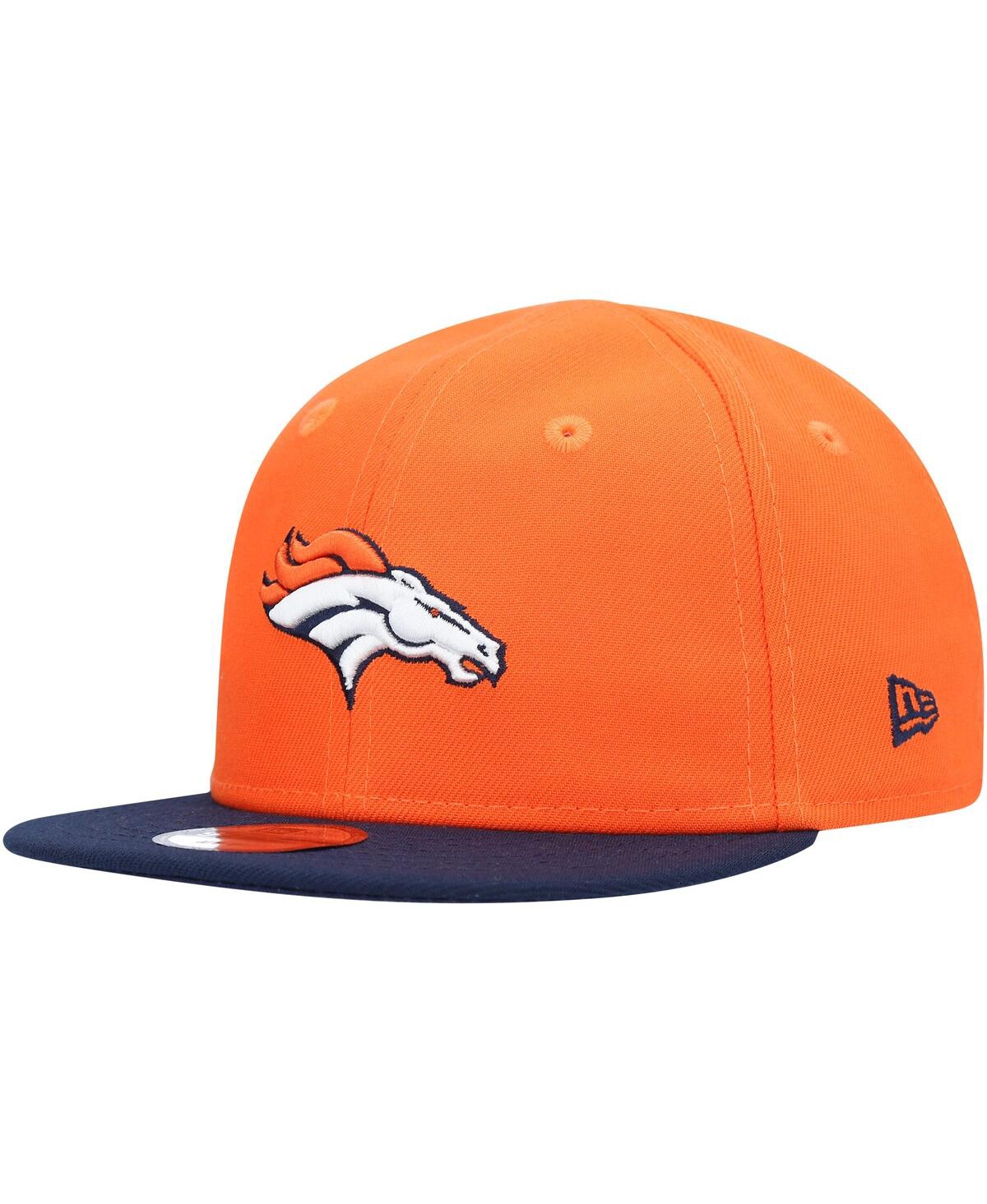 New Era Babies' Infant Unisex  Orange, Navy Denver Broncos My 1st 9fifty Adjustable Hat In Orange,red