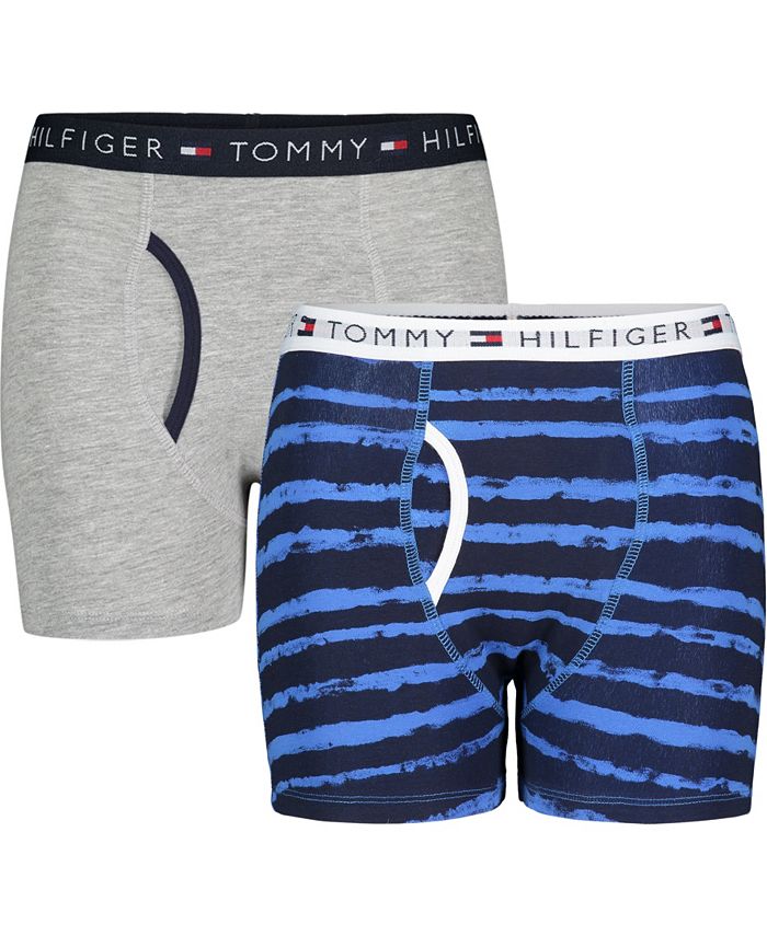 Tommy Hilfiger - Boys Blue Boxer Shorts (2 Pack)