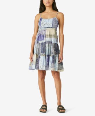 Lucky Brand Cotton Patchwork-print A 