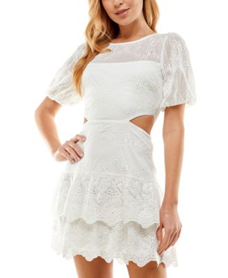 City Studios Juniors' Eyelet Cutout 
