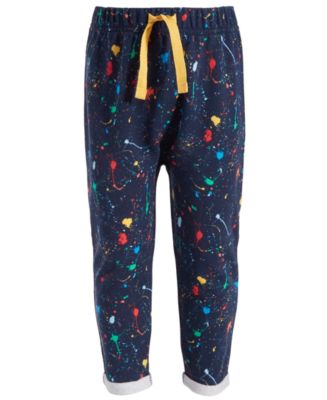 First Impressions Toddler Boys Splatter Paint Jogger Pants, Created for ...