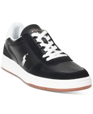 ralph lauren polo black shoes