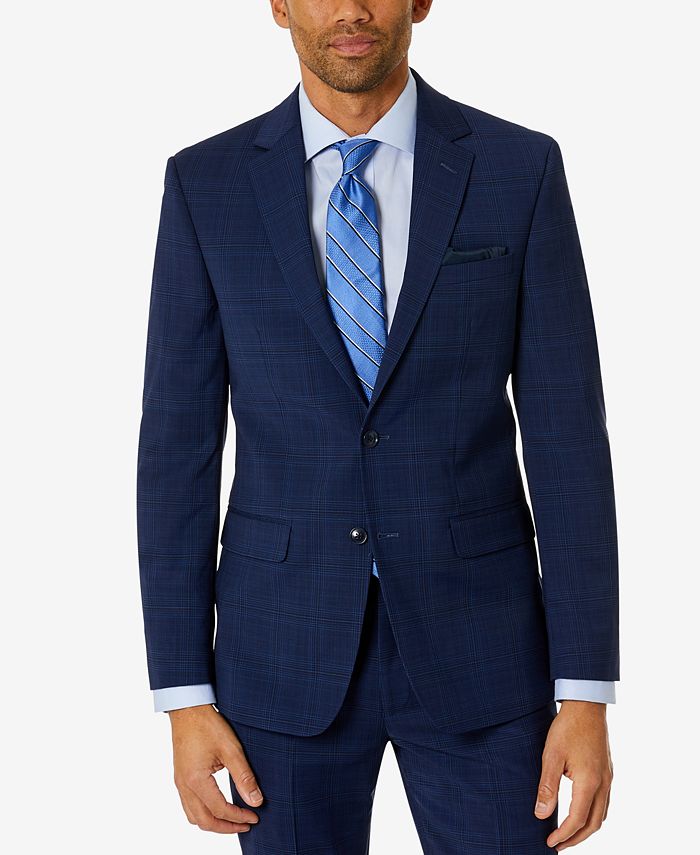 Macy's skinny fit suits clearance