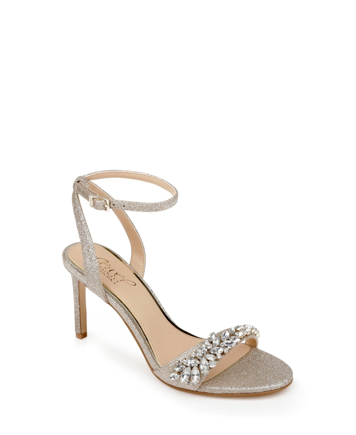 Jewel Badgley Mischka Women's Dallyce Stiletto Evening Sandals