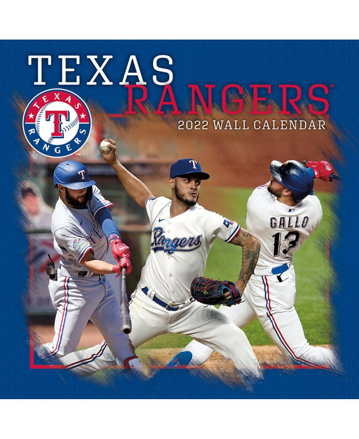 Texas Rangers 2022 Wall Calendar - Multi