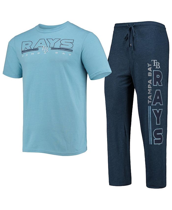 Tampa Bay Rays Concepts Sport Meter Hoodie & Joggers Set - Heather Light  Blue/Heather Charcoal