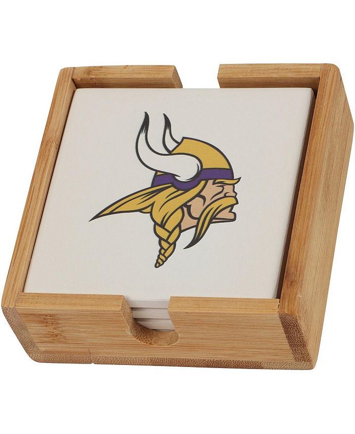 Memory Company Minnesota Vikings Four-Pack Team Logo Square Coaster Set -  Macy's