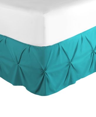 Bedding 14" Tailored Pinch Pleated Bedskirt, King