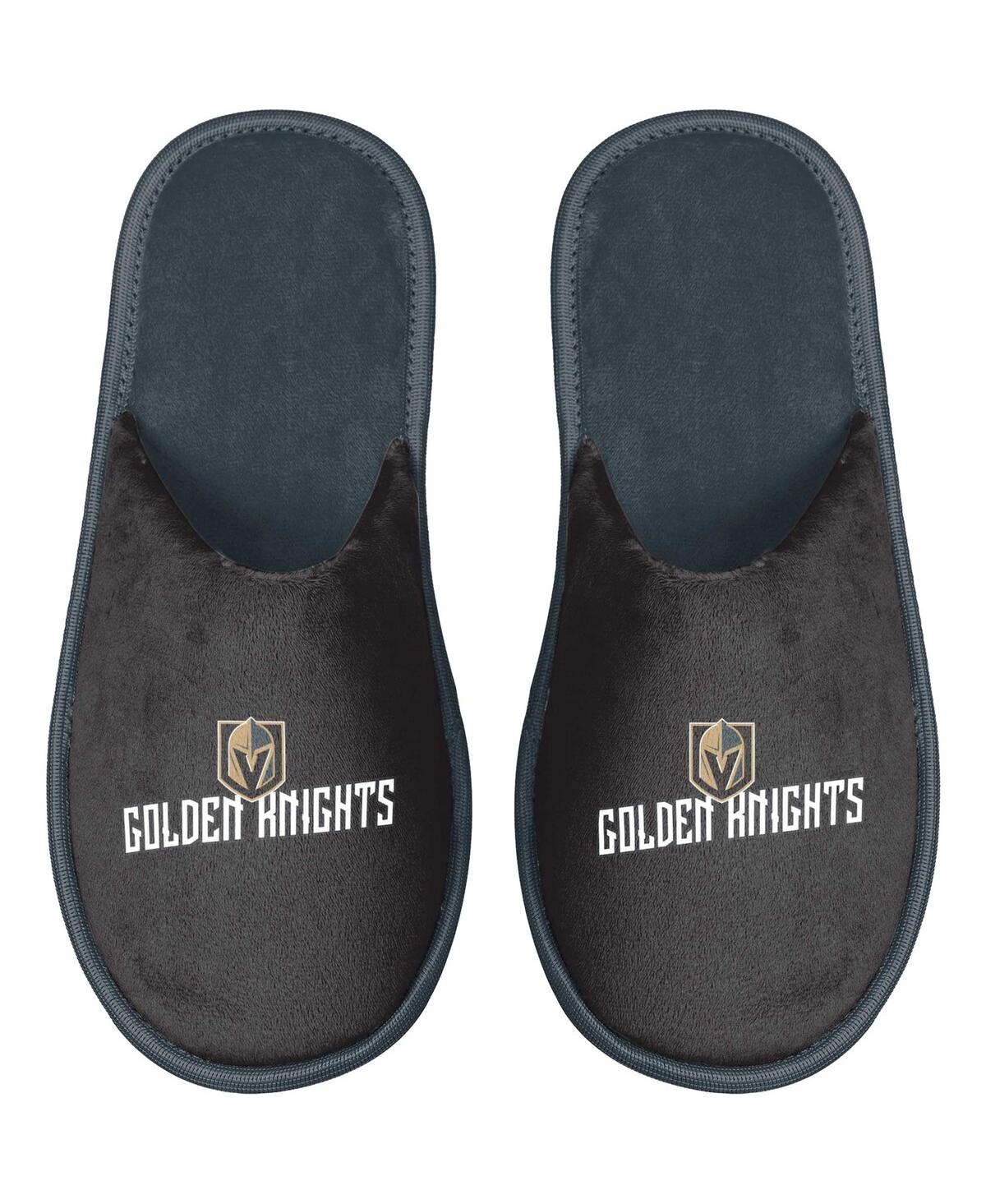 Men's Foco Vegas Golden Knights Scuff Slide Slippers - Black