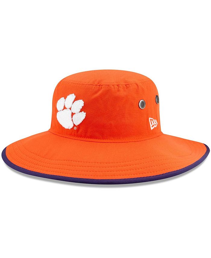 New Era Men's Orange Clemson Tigers Basic Panama Bucket Hat - Macy's