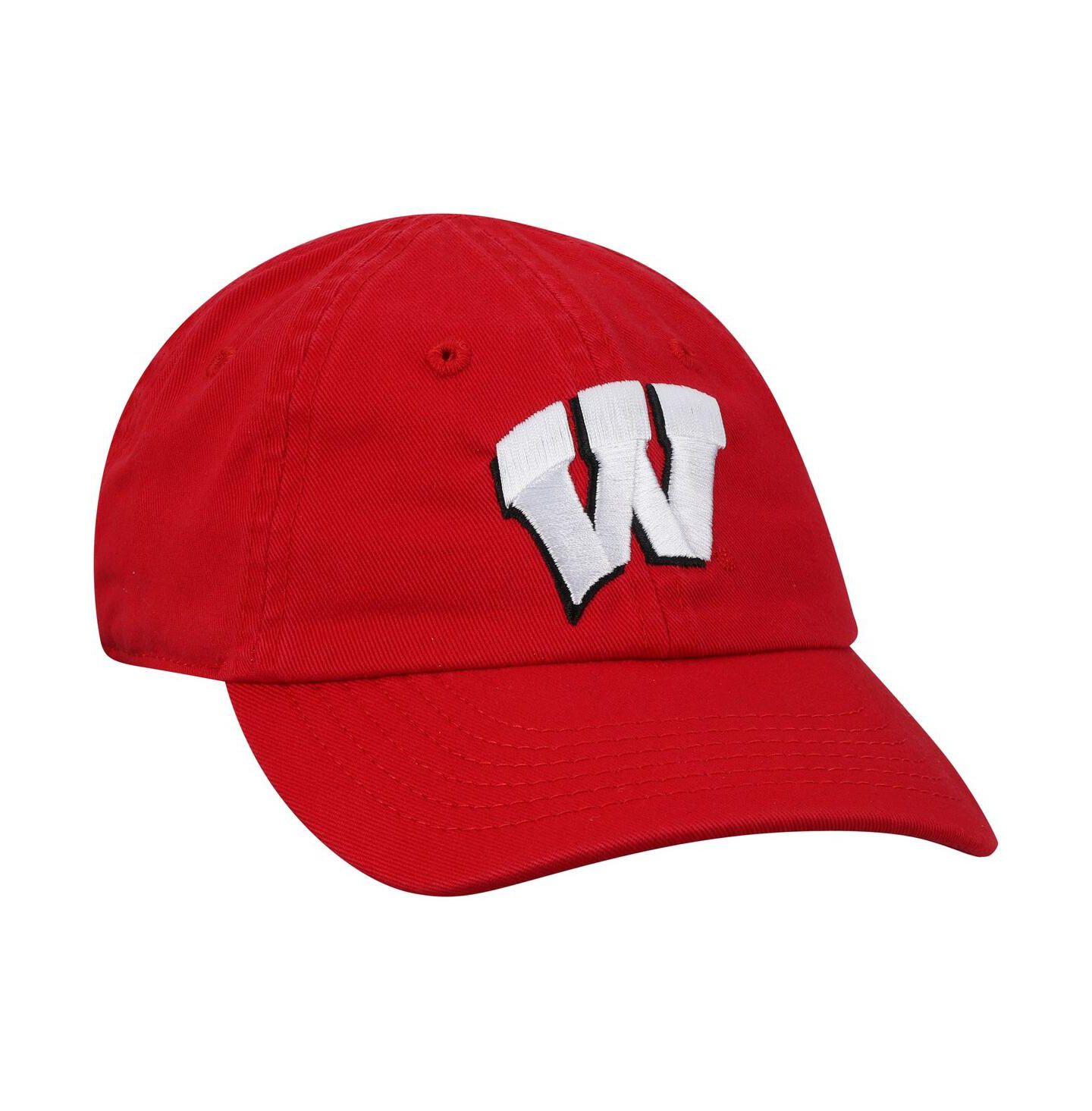 Кепка Top of the World Unisex Red Wisconsin Badgers Mini Me Adjustable Hat для малышей — фото 4