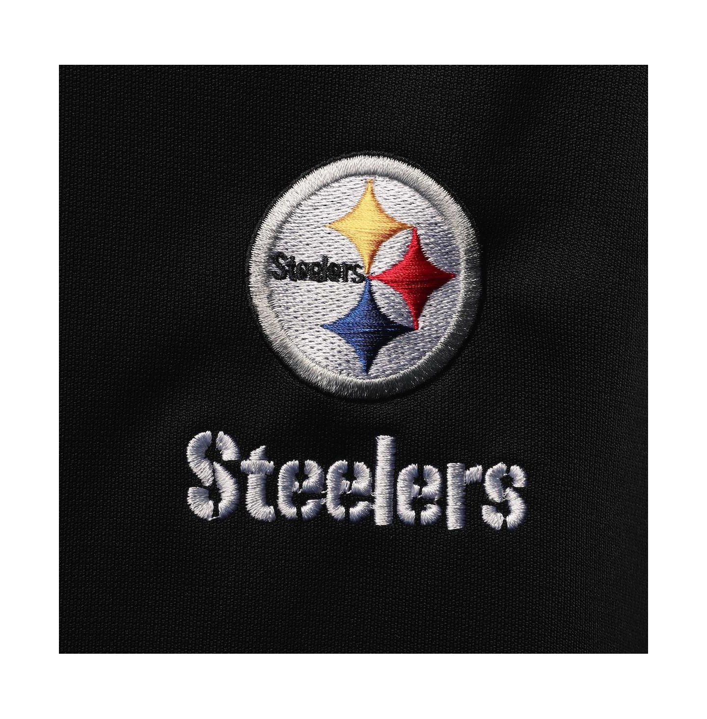 Мужское худи Dunbrooke Black, Realtree Camo Pittsburgh Steelers Decoy Tech Fleece Full-Zip — фото 5