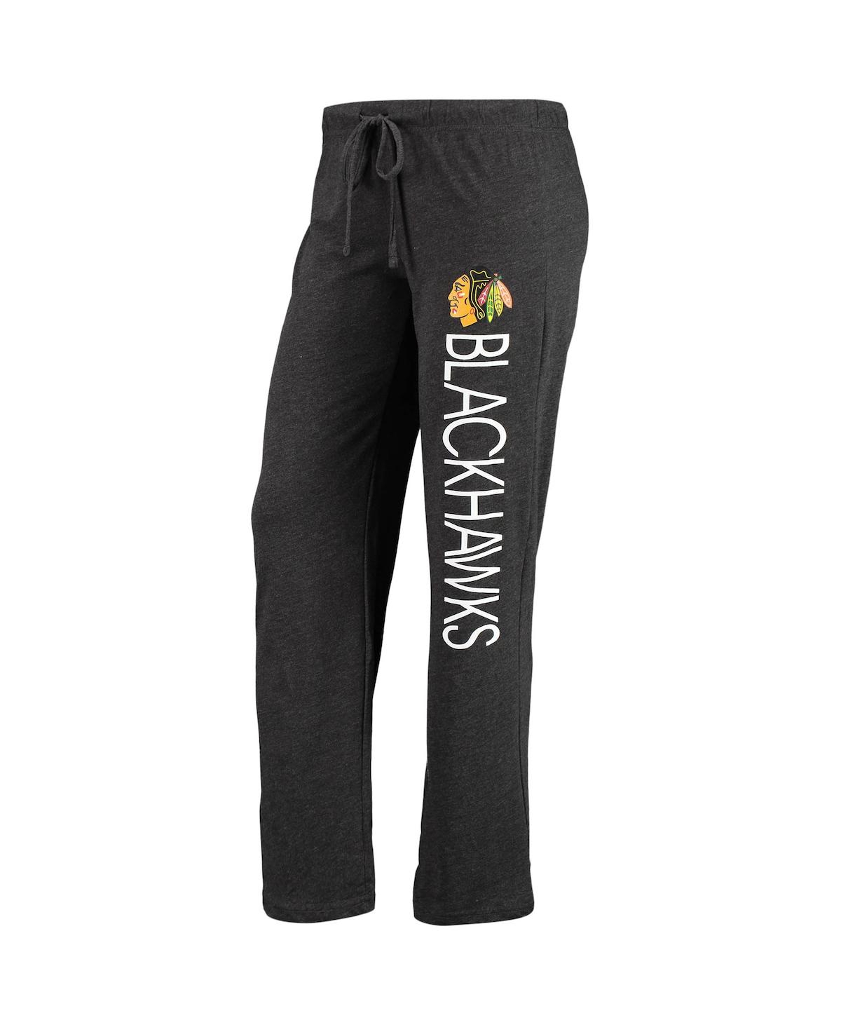 Shop Concepts Sport Women's  Red, Black Chicago Blackhawks Meter Tank Top And Pants Sleep Set In Red,black