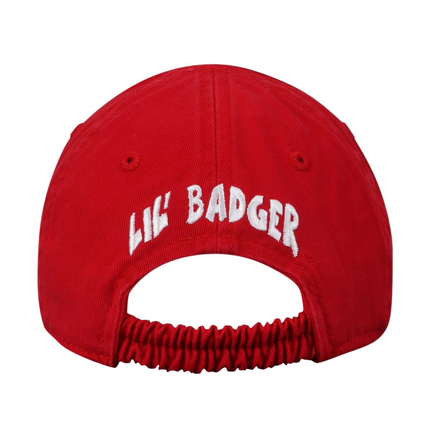Кепка Top of the World Unisex Red Wisconsin Badgers Mini Me Adjustable Hat для малышей — фото 5