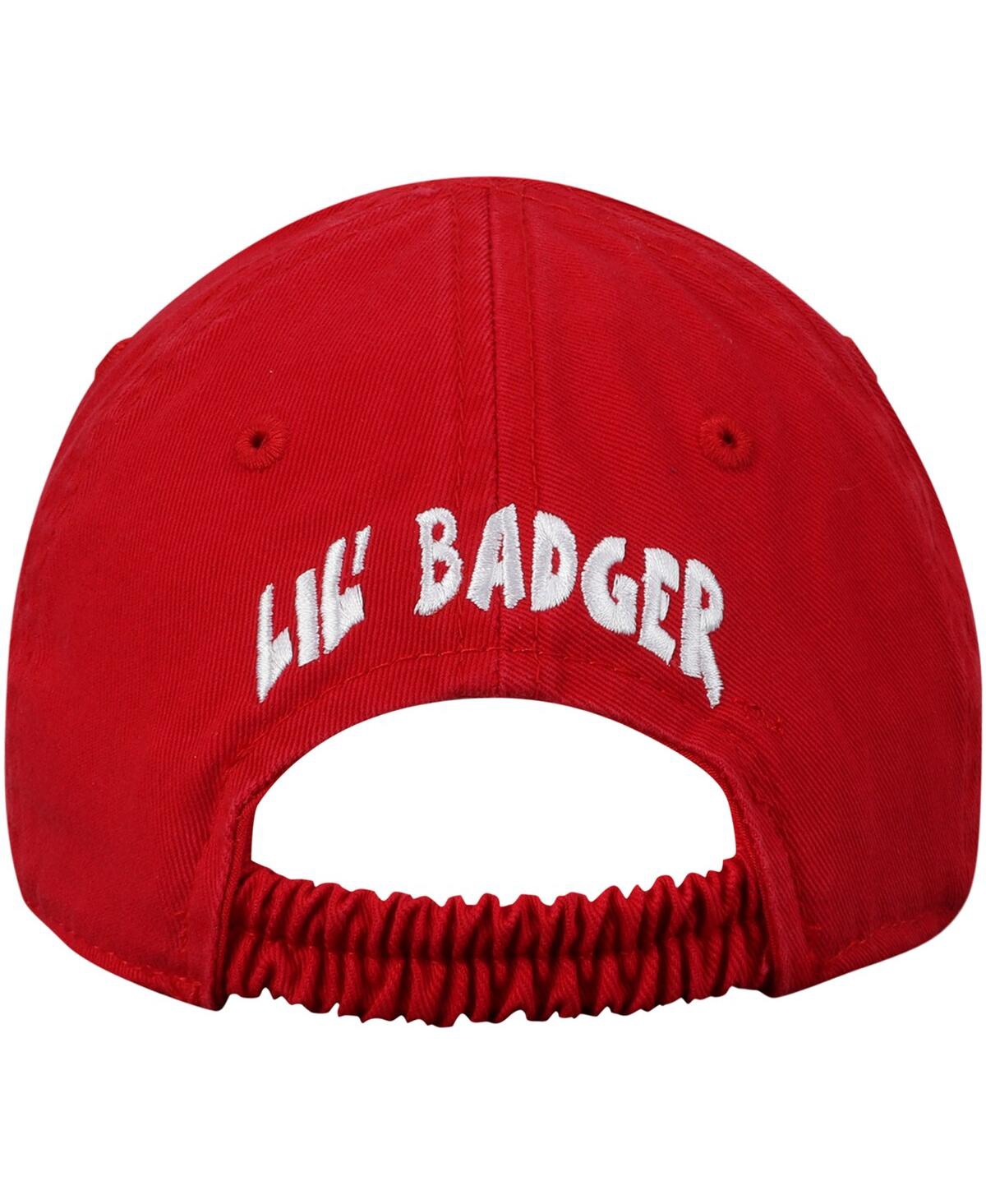 Shop Top Of The World Infant Unisex  Red Wisconsin Badgers Mini Me Adjustable Hat