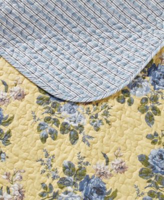 Linley Cotton Reversible 3-Pc. Quilt Set, King