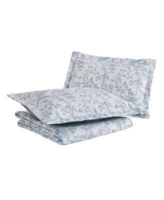 Amberley Cotton Reversible 2-Pc. Quilt Set, Twin