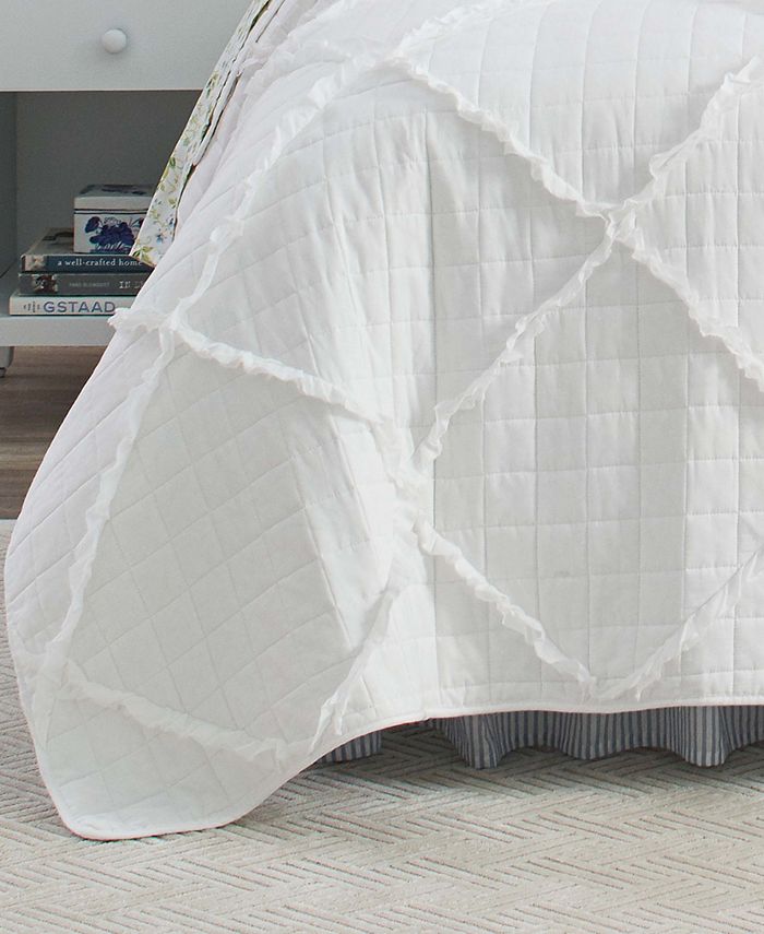 Laura Ashley Maisy Quilt Set, Twin Macy's