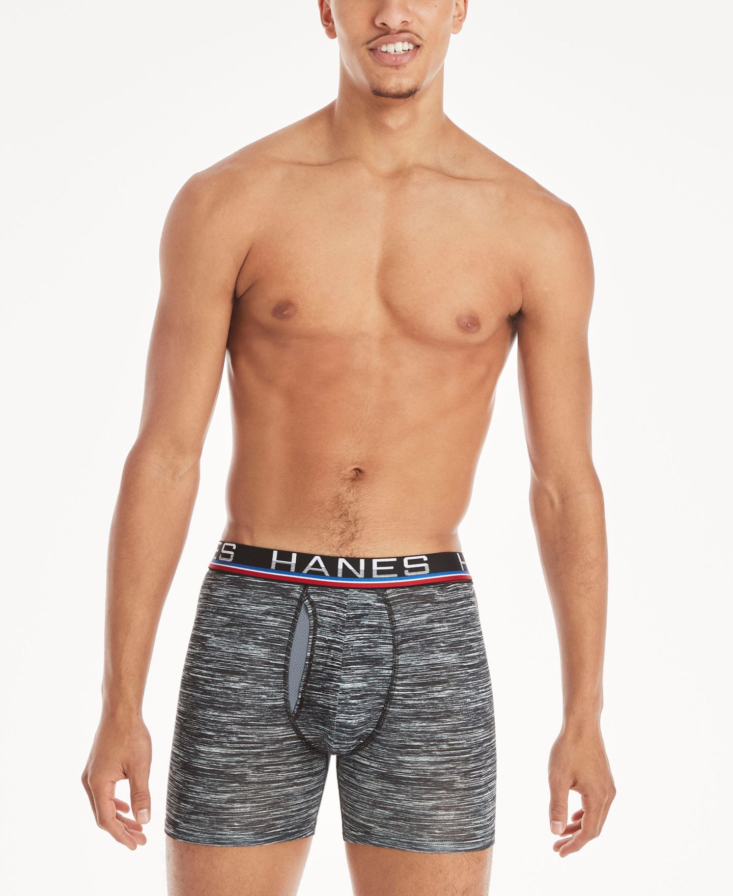 Трусы-боксеры Sport для мужчин, 4 шт. — Hanes, цвет: Разноцветный — фото 2