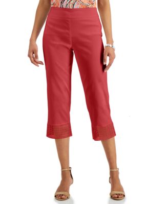 macy's capri pants petite