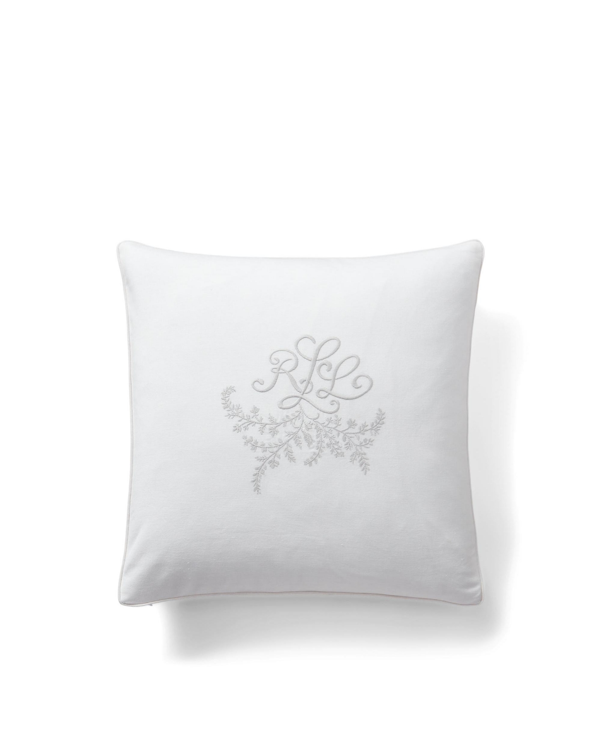 Lauren Ralph Lauren Carolyne Monogram Decorative Pillow, 20" x 20" Bedding