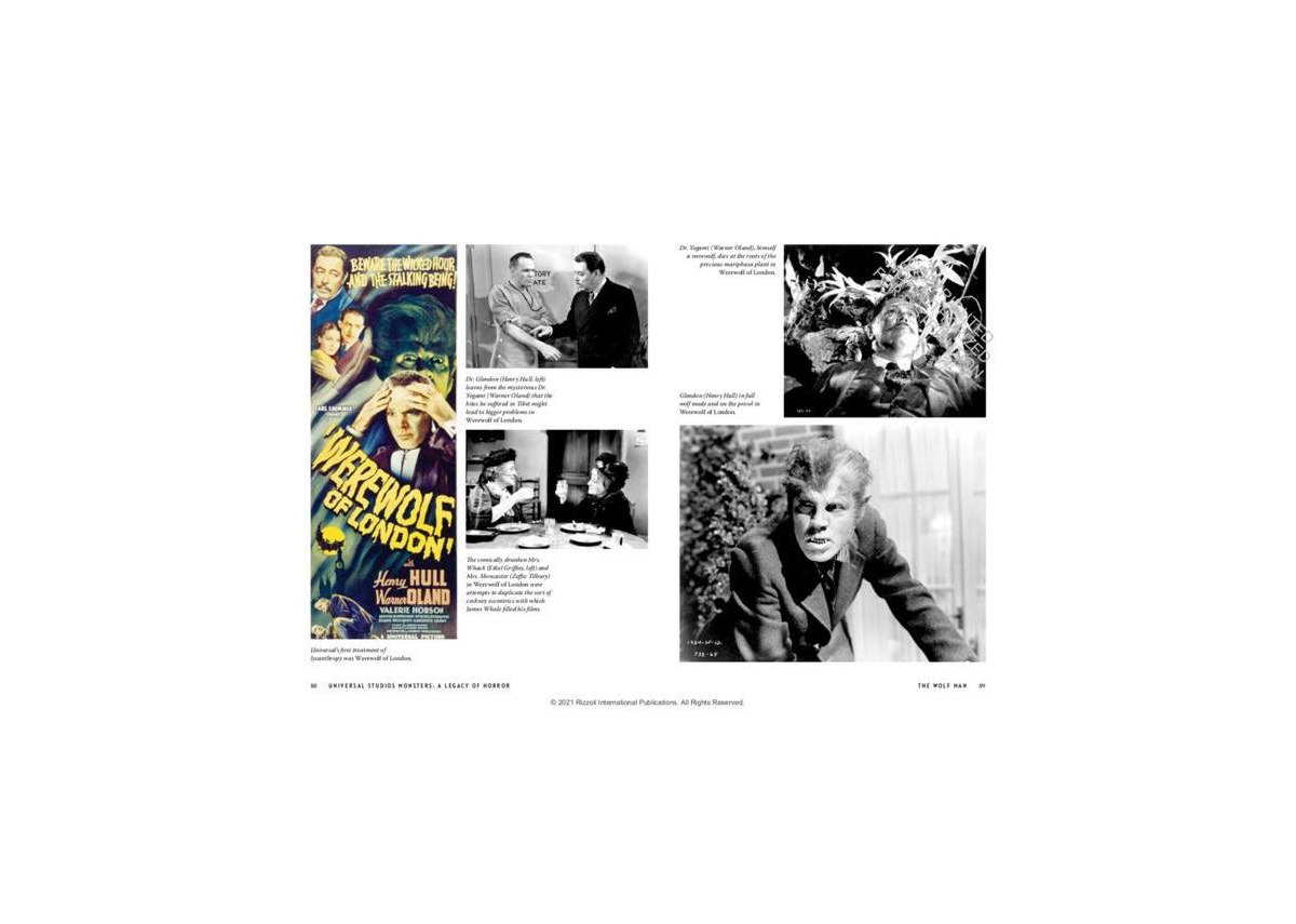 Universal Studios Monsters - A Legacy of Horror by Michael Mallory