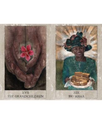 The Hoodoo Tarot - 78-Card Deck and Book for Rootworkers by Tayannah Lee McQuillar
