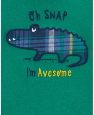 Carter's Baby Boys 3-Piece Alligator Little Shorts Set Macy's