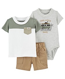 Baby Boys 3-Piece Outfit Set