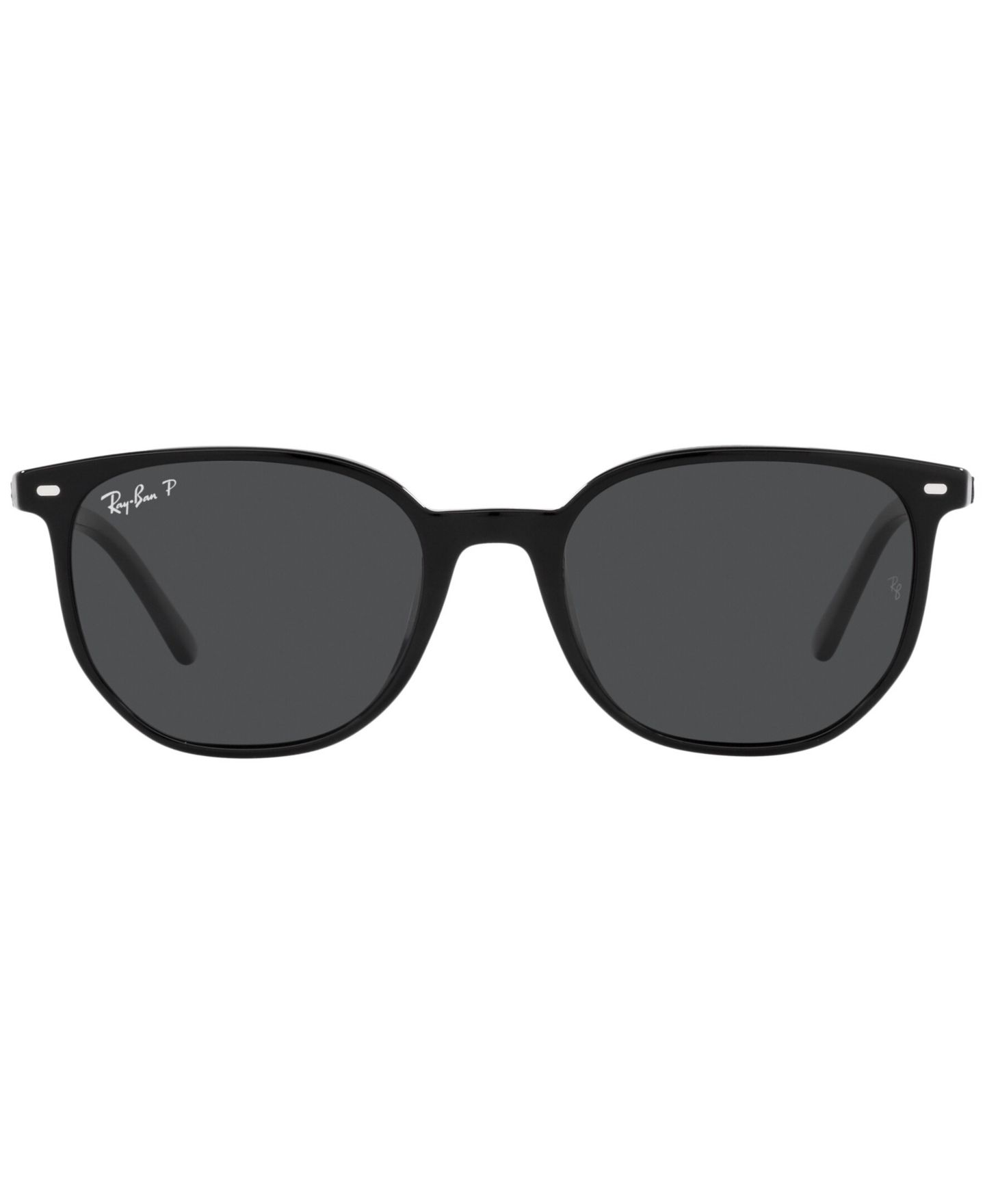 Солнцезащитные очки Ray-Ban Unisex Polarized Sunglasses, RB2197 Elliot 52, цвет: Чёрный — фото 3