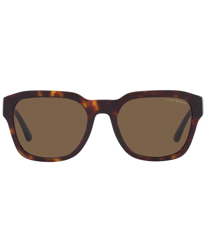 Emporio Armani Men's Sunglasses, EA4175 55 - Macy's