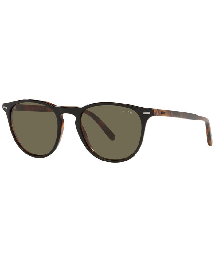 Polo PH4181 Sunglasses - Shiny Black + Havana / Brown / 51