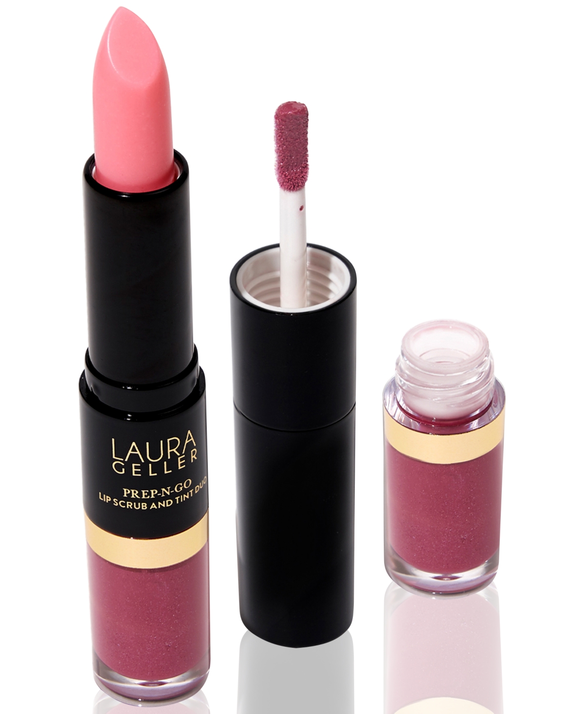 Laura Geller Beauty Prep-n-Go Lip Scrub & Tint Duo
