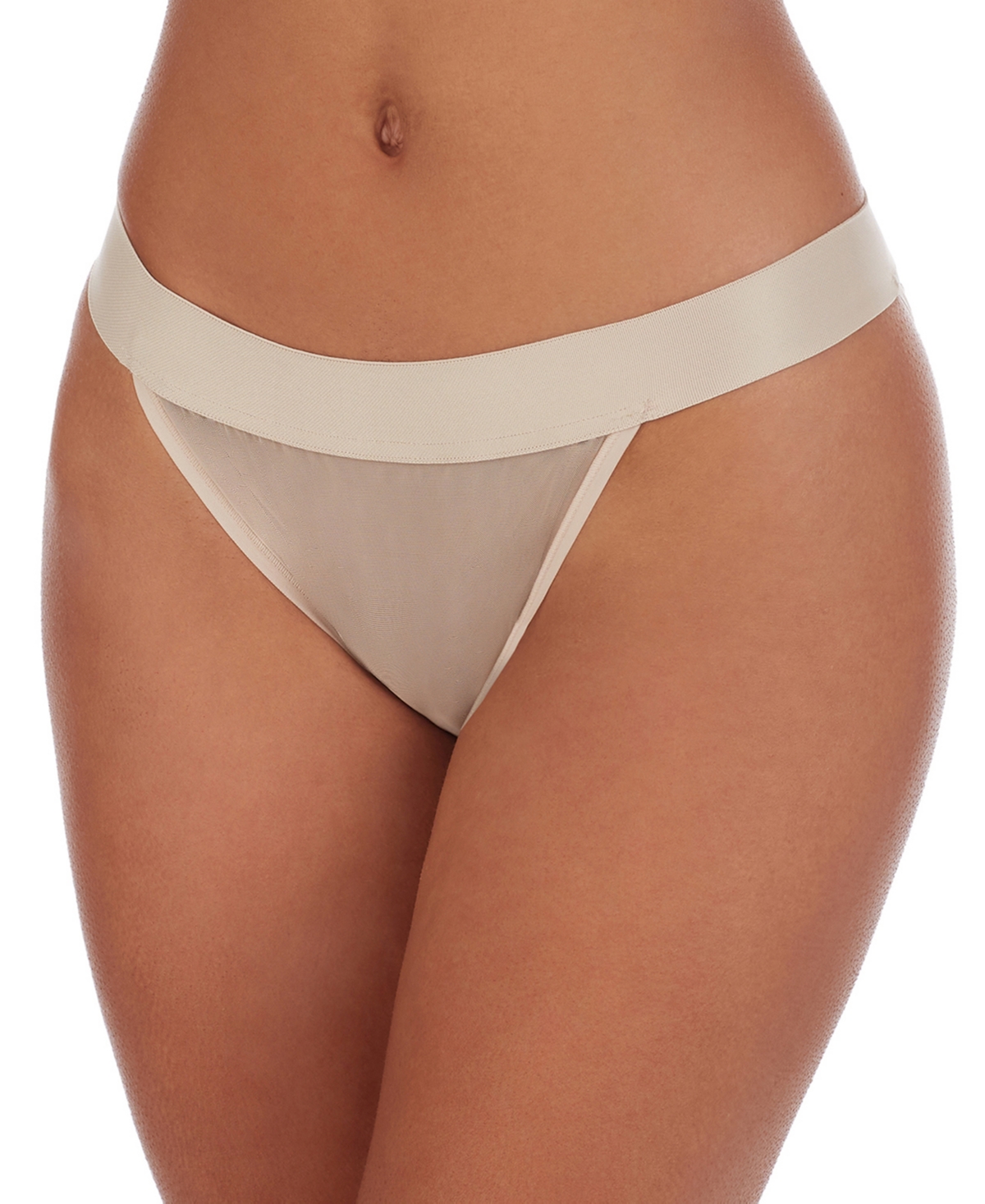 Women's Sheer Bikini Underwear DK8945 - Black