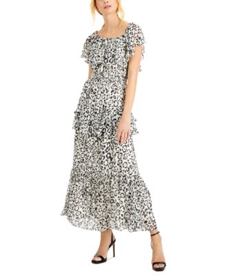 Taylor Women's Ruffled Smocked Dress 