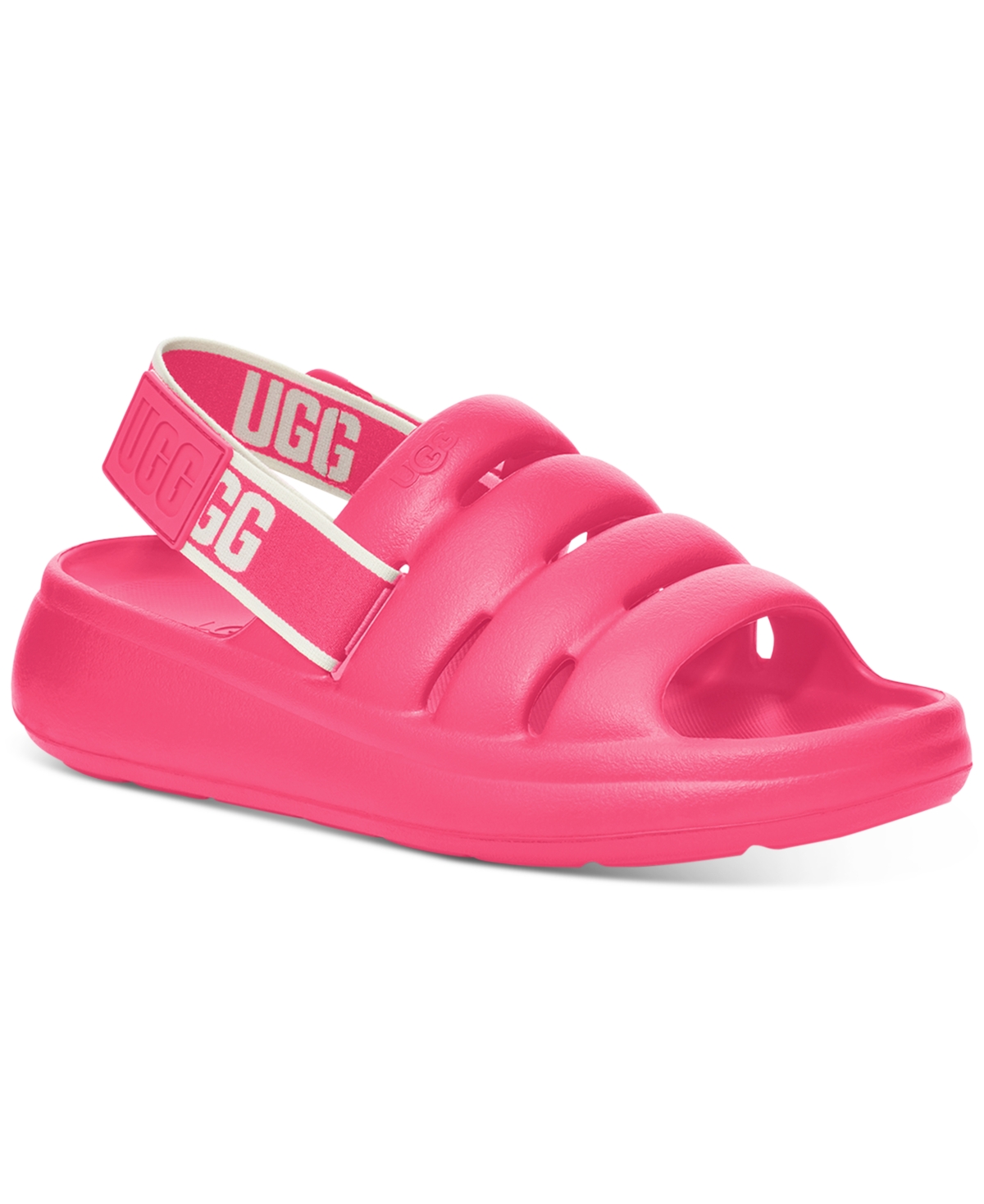 Shop Ugg Sport Yeah Slingback Sandals In Taffy Pink