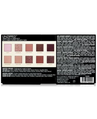 Unzipped Amor Shimmer & Matte Eye Shadow Palette
