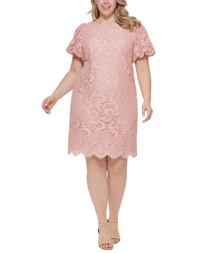 Jessica Howard Plus Size Lace Sheath Dress Macy s