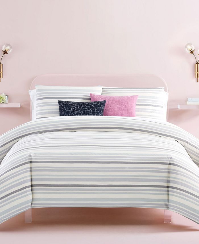 kate spade new york Nautical Sarah Stripe 2 Piece Mini Comforter Set, Twin  & Reviews - Comforter Sets - Bed & Bath - Macy's