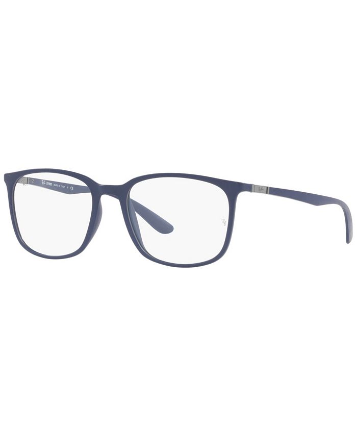 Ray-Ban RX7199 Unisex Square Eyeglasses - Macy's