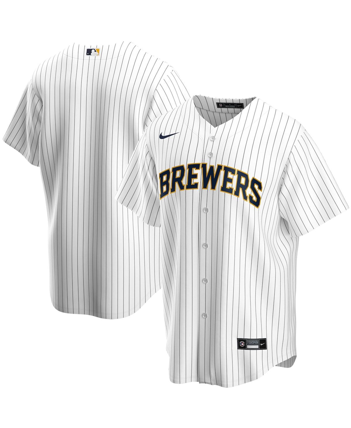 Big BoysMilwaukee Brewers Home Replica Team Jersey - White