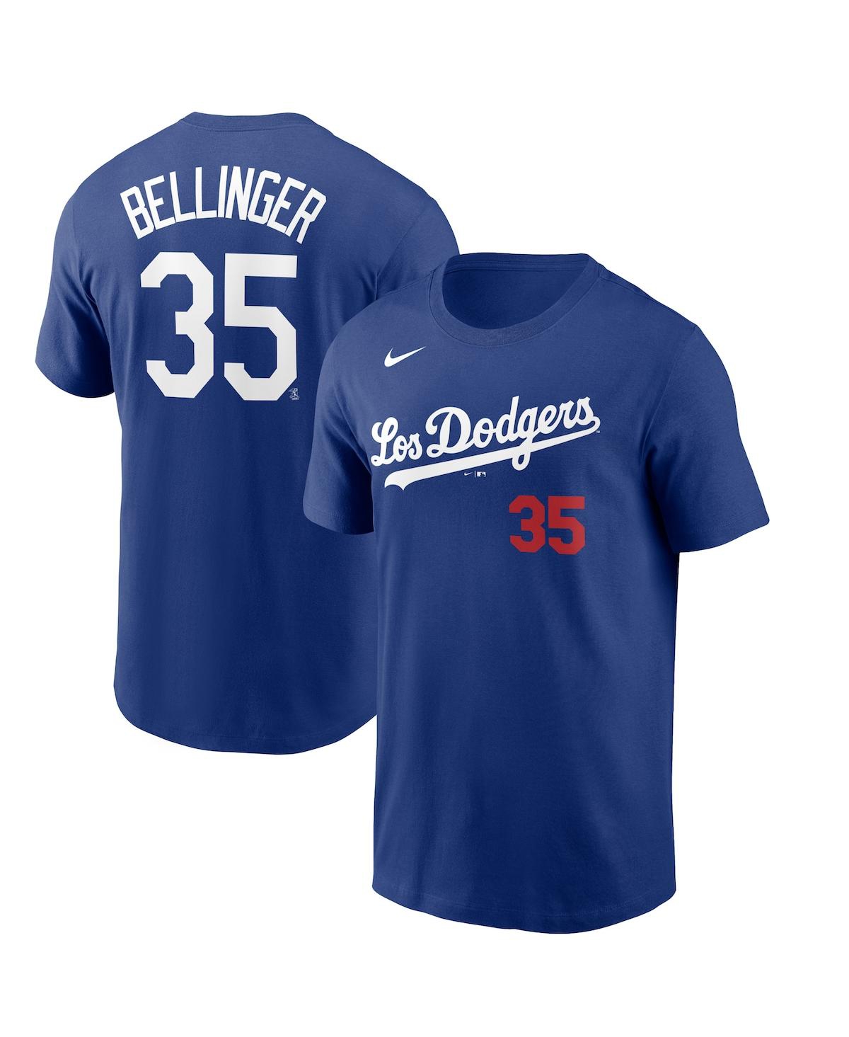Men's Nike Cody Bellinger Royal Los Angeles Dodgers 2021 City Connect Name and Number T-shirt