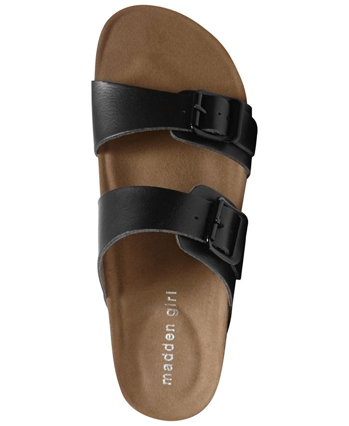 Madden Girl Brando Footbed Sandals - Macy's